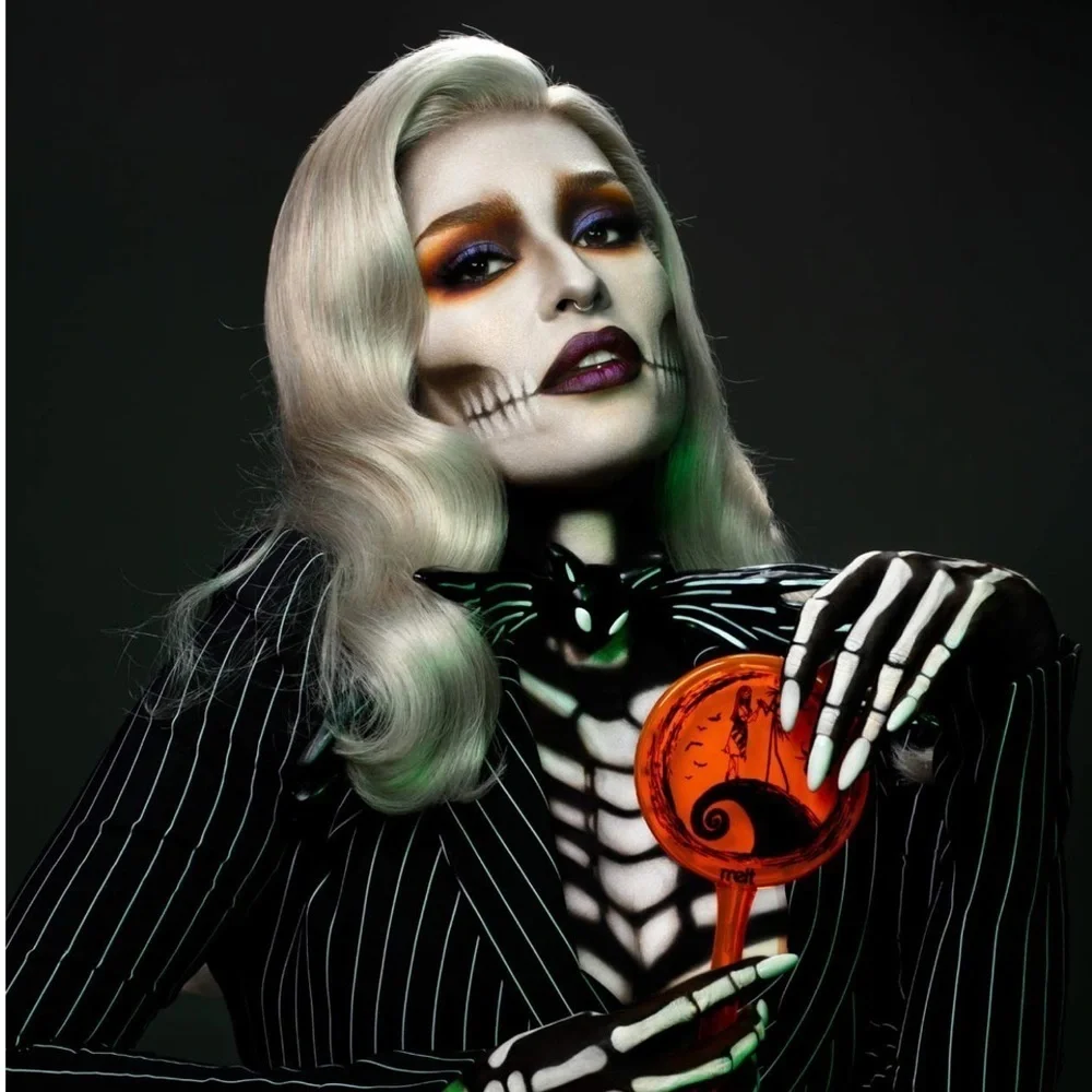MELT COSMETICS X TIM BURTON’S NIGHTMARE BEFORE CHRISTMAS Eyeshadow Palette NEW